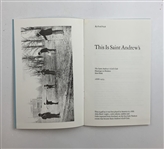 1988 This Is Saint Andrew's by Ford Frick 100th Anniversary Reprint Edition