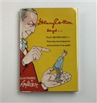 1962 Henry Cotton says... Country Life by Cotton First Edition Book