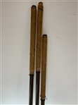 A Set of Three 'Stevens' Hickory Shafted Golf Clubs w/ Two Woods