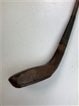 Antique Scared-Neck Long-Nose Wood Golf Club by W. Ayton