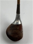 Vintage Thos. E. Wilson and Co. Sharpshooter Hickory Shaft Brassie Golf Club