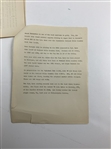 A Group of 1951 U.S. Open at Oak Hill Golf Press Kit Background Material Typescripts - Hogan Win