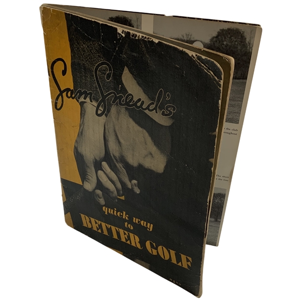 1938 Sam Sneads Quick Way to Better Golf Book