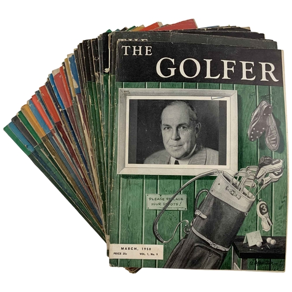A Collection of The Golfer Magazine. 1950-1956.