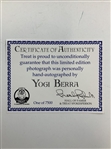 Yogi Berra Signed Photo File Inc. Limited Edition Matted Photograph JSA #CK96613