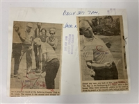 Jack Nicklaus 1965 US Open at Bellerive Dual Image Wirephoto