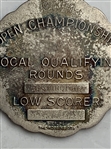 1977 USGA U.S. Open Championship Local Qualifying Low Scorer Sterling Silver Medal 
