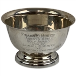 1959 Bedford Springs Sterling Silver Golf Trophy Bowl