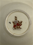 A Pair of Royal Doulton Bunnykins Ceramic Golfing Tableware Items by Barbara Vernon