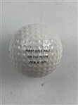 Spalding 1971 Commemorative Moonball Golf Ball with Original Promotional Box