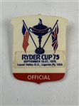 A Pair of 1975 Ryder Cup Laurel Valley Golf Club Official and Patron Pinback Badges