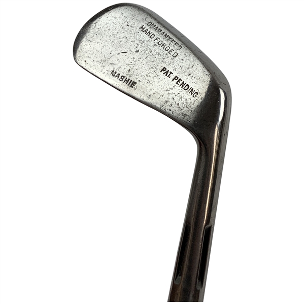 Antique Slotted Hosel Hand Forged Hickory Shafted Mashie Golf Club