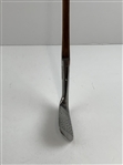 Antique Slotted Hosel Hand Forged Hickory Shafted Mashie Golf Club