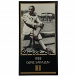 Gene Sarazen Signed 1993 Grand Slam Ventures Champions of Golf The Masters Collection Card JSA ALOA