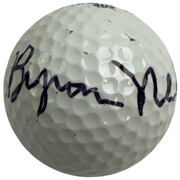 Byron Nelson Signed Golf Ball JSA #CM37403