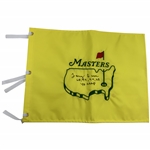 Tommy Aaron Signed Undated Masters Tournament Embroidered Flag w/ Score & Year Won JSA ALOA