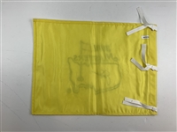 Jack Nicklaus Signed 2001 Masters Tournament Embroidered Flag JSA ALOA