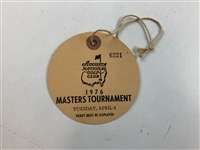 Two Vintage Masters Tournament Admission Badges - 1976 & 1983
