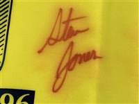 Steve Jones Signed 1996 US Open Oakland Hills Country Club Pin Flag JSA ALOA