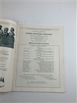 1937 US Amateur Championship at Alderwood CC Program & Match Play Sheets - Johnny Goodman Win