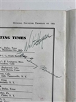 Craig Wood, Horton Smith, Gene Sarazen & Others Signed 1936 US Open at Baltusrol Program JSA ALOA