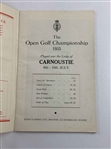 1953 Open Golf Championship at Carnoustie GC Official Program - Ben Hogan Triple Crown & Career Grand Slam