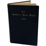 1930 The Golfers Year Book First Edition Covering Bobby Jones Grand Slam