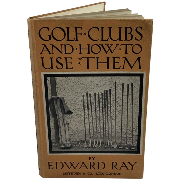 1926 Ted Ray Golf Clubs and How to Use Them Book