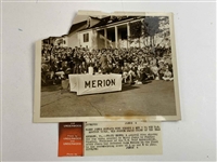 1930 Bobby Jones Grand Slam US Amateur at Merion Trophy Ceremony Original Photo by Underwood and Underwood