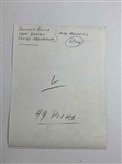 Sam Snead Signed 1949 Masters 'Slipping on Green Jacket for First Time' Orignal Photo JSA ALOA