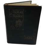 1920 Bobby Jones Georgia Tech “The Blue Print” Sophomore Yearbook
