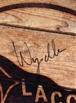 Wyndham Clark Signed 2023 US Open at Los Angeles Country Club Barrel Head Style Wooden Sign JSA ALOA