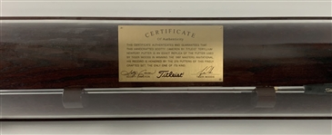 1997 Tiger Woods Scotty Cameron Masters Champion Ltd Ed 106/270 Putter w/ Display & Head Cover
