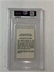 1996 Greater Milwaukee Open Tent Staff Badge - Tiger Woods Pro Debut PSA Authentic