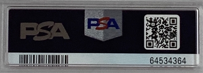 2000 British Open Championship Season Ticket Badge St Andrews Tiger Woods Career Grand Slam Victory PSA 1.5