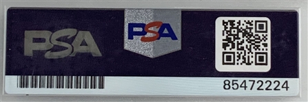 Tiger Woods Signed 1995 US Open Debut 1st Rd Thursday Pairing Sheet PSA DNA GEM MT 10