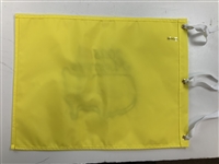 Rory Mcilroy Signed 2025 Masters Tournament Embroidered Flag JSA ALOA