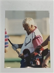 Arnold Palmer Signed Club Inspection 8x10 Original Photo on Kodak Paper JSA ALOA