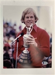 Lot of 6 Signed Professional Golf Photographs Featuring Open Championship Winners Beckett, JSA & JSA ALOA