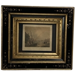 Albert Henry Payne after Adriaen van Ostade, Dutch Winter Scene Steel Engraving