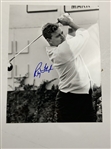 Ray Floyd Signed 1969 PGA Championship Photograph, Commemorative Parker Yardage Pen, and Vintage Signature Golf Balls JSA ALOA