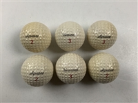 Ray Floyd Signed 1969 PGA Championship Photograph, Commemorative Parker Yardage Pen, and Vintage Signature Golf Balls JSA ALOA