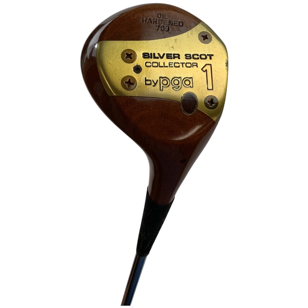 Tommy Armour Silver Scot Collector 709 Persimmon Wood Driver by PGA