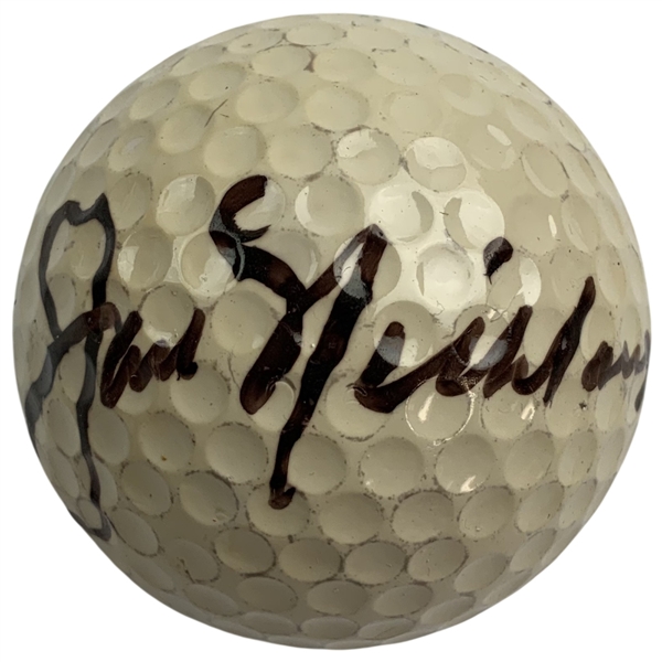 Jack Nicklaus Signed Personal Used Jack Nicklaus Signature Macgregor Muirfield Golf Ball JSA ALOA