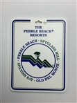 Two Pieces of Fred Couples Personalized Golf Memorabilia Pebble Beach Bag Tag and 2005 PGA Championship Money Clip