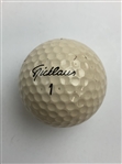 Jack Nicklaus Signed Personal Used Tour Balata 392 Golf Ball JSA ALOA