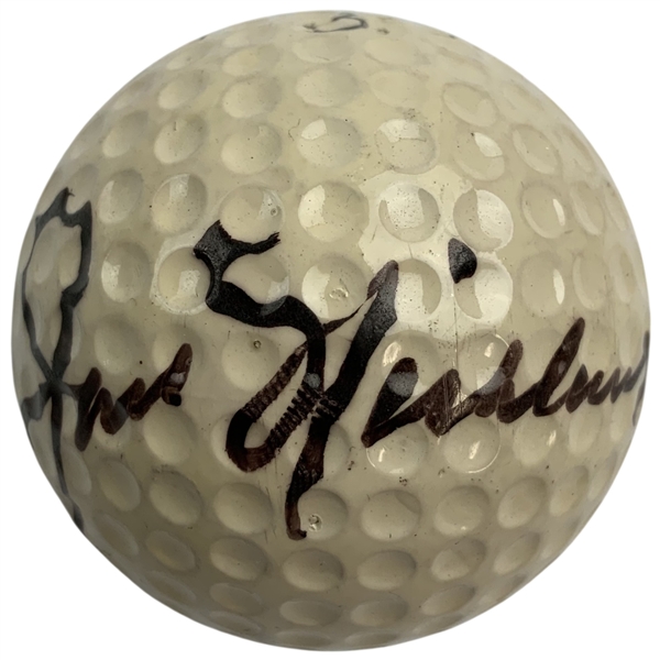 Jack Nicklaus Signed c.1970s Personal Used MacGregor Tourney 100 Jack Nicklaus J Golf Ball JSA ALOA