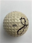 Jack Nicklaus Signed c.1970's Personal Used MacGregor Tourney 100 'Jack Nicklaus J' Golf Ball JSA ALOA