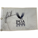 Tiger Woods Signed 2000 PGA Championship at Valhalla Flag JSA ALOA