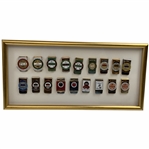 Collection of Nineteen PGA Club Professional Championship Contestant Money Clips 1969-1988
